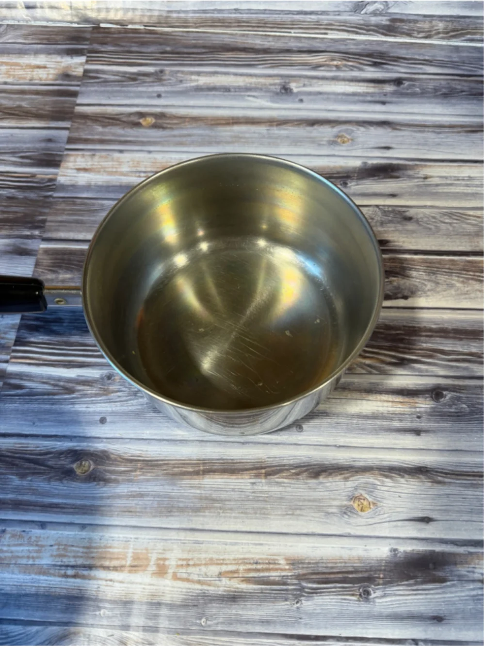 Revere Ware 1 1/2 Quart Copper bottom Sauce Pan w/Lid vintage USA